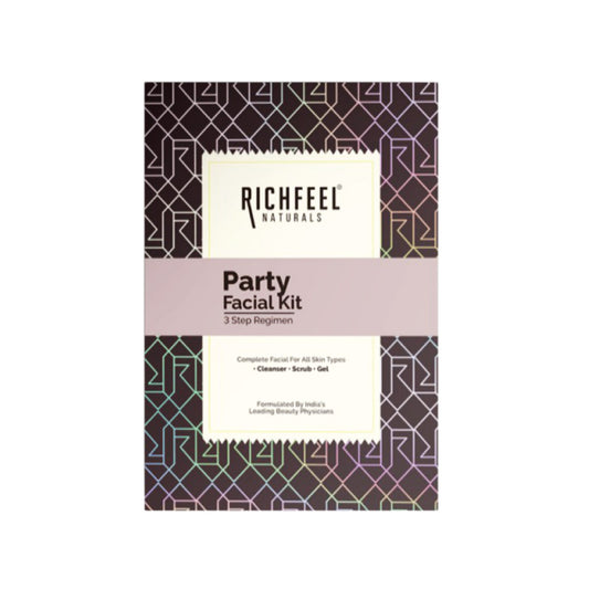 Richfeel Naturals Party Facial Kit 3 Step Regimen