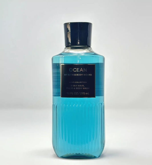 Bath & Body Works Ocean 3-in-1 Hair, Face & Body Wash (295 ml)