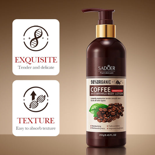 Sadoer Coffee Anti-Wrinkle Fragrance Moisturizing Body Lotion (260g)
