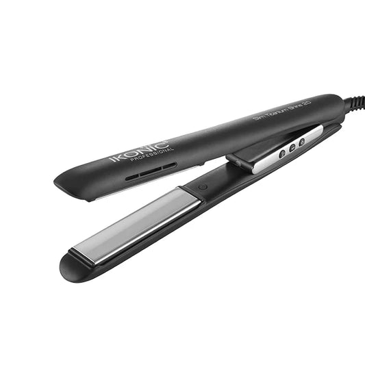 Ikonic Professional Slim Titanium Shine Hair Straightener - Black 2.0 (1Pcs)