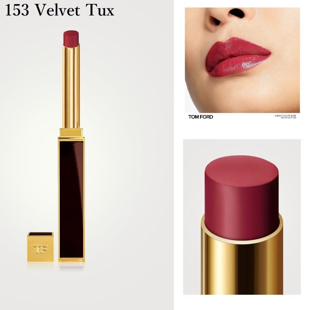 TOM FORD Slim Lip Color Shine 153 Velvet Tux 9g