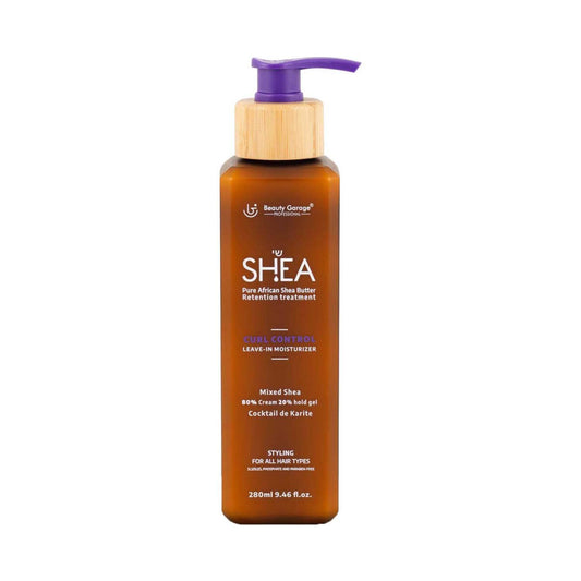 Beauty Garage Shea Curl Control Leave In Moisturizer 80% Cream 20% Hold Gel (280 ml)